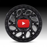 Fuel Runner OR D852 Blackout Custom Truck Wheels 4